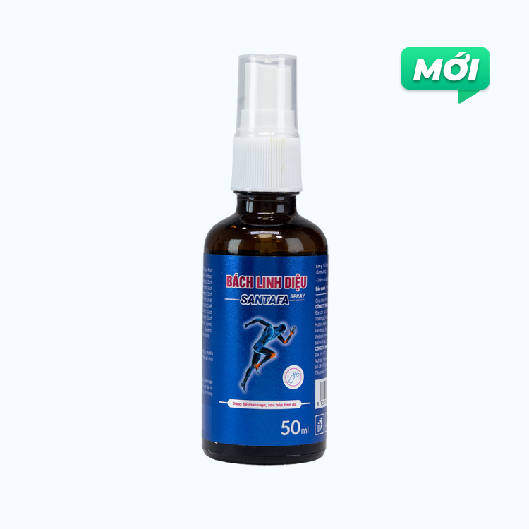 Santafa Bách Linh Diệu Xịt Hỗ Trợ Giảm Đau Nhức 50ml