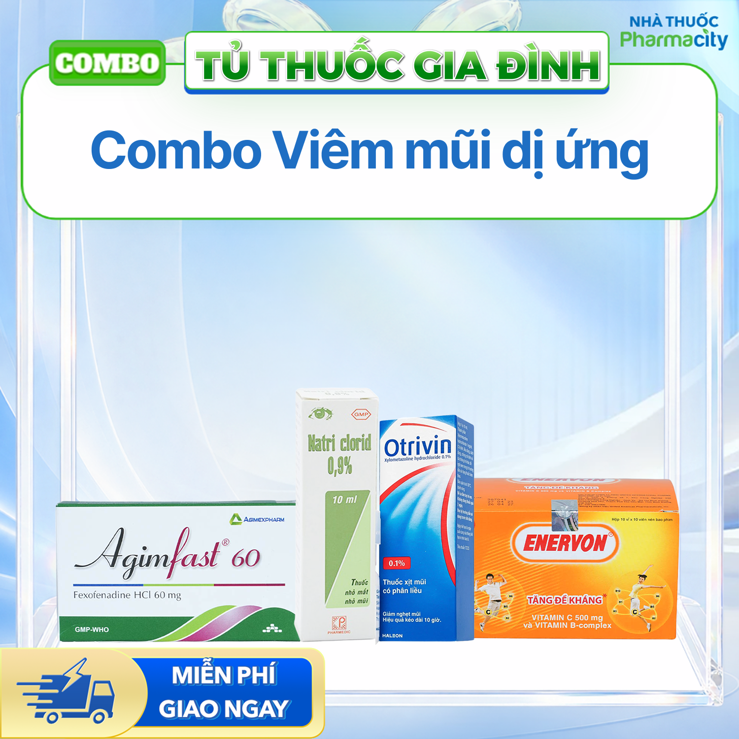 Combo Viêm mũi dị ứng