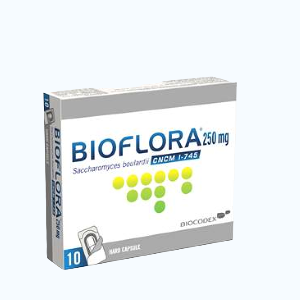 Bioflora 250mg (Hộp 2 vỉ x 5 viên)