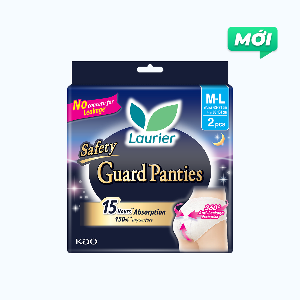 Laurier BVS Dạng Quần Safety Guard Panties Size M-L 2M
