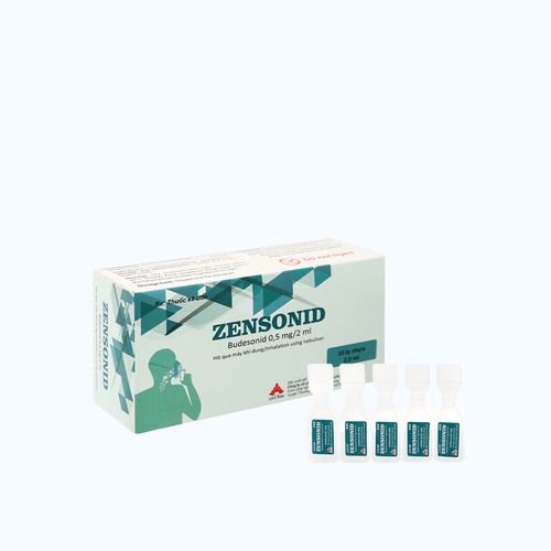 Hỗn dịch khí dung Zensonid CPC1 trị hen phế quản (10 ống x 2ml)