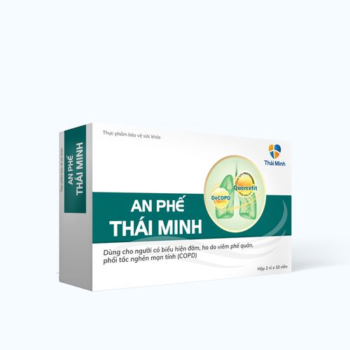 Viên uống Thái Minh An Phế hỗ trợ giảm đàm, giảm ho (Hộp 20 viên)