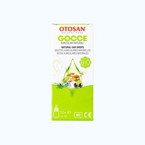 Dung dịch nhỏ tai OTOSAN Natural Ear Drops vệ sinh tai và hỗ trợ điều trị viêm tai (Chai 10ml)