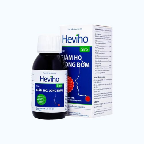 Siro Thái Minh Heviho hỗ trợ giảm ho, long đờm (Chai 100ml)