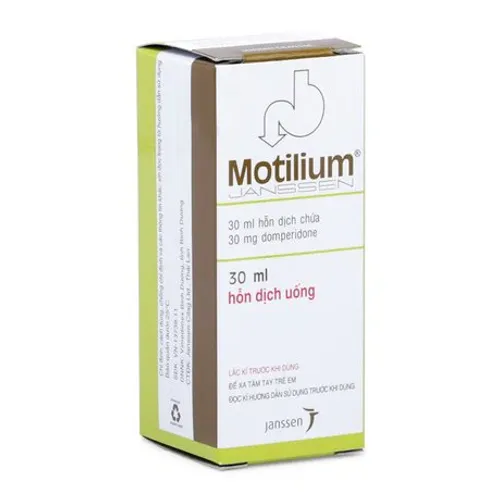 Hỗn dịch uống Motilium Suspension 1mg/1ml điều trị chứng nôn và buồn nôn (chai 30ml)