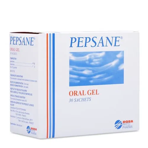 Gel uống Pepsane điều trị viêm loét dạ dày (hộp 30 gói)