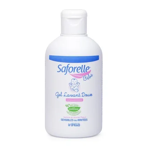 Gel tắm dịu nhẹ cho bé Saforelle Bebe Gel Lavant Doux / Saforelle Bebe Gentle Cleansing Gel (Chai 250ml)