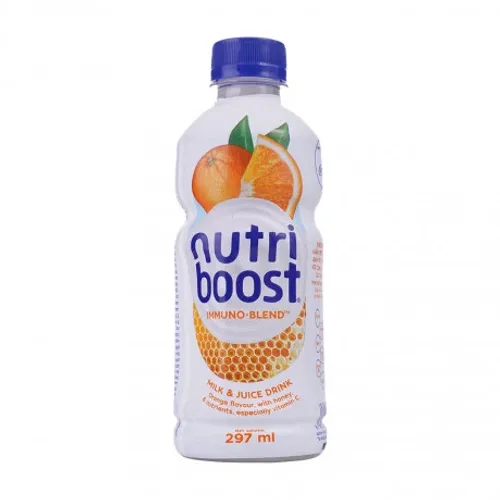 Nước uống sữa trái cây hương cam Nutri Boost (297ml)
