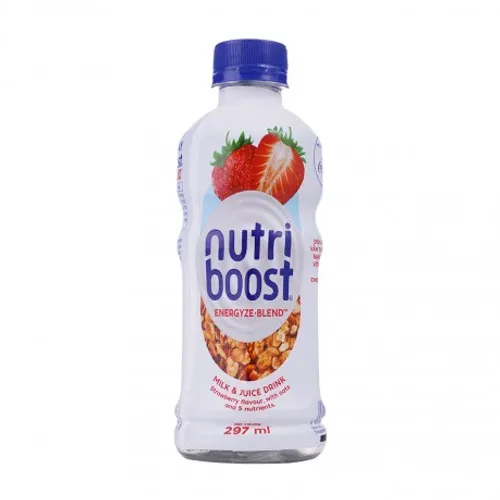 Nước uống trái cây hương dâu Nutri Boost (297ml)