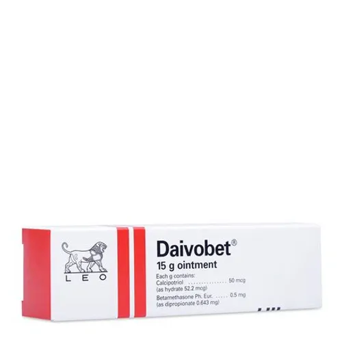 Thuốc dùng ngoài Daivobet trị bệnh vảy nến mảng mạn tính thông thường (tuýp 15g)