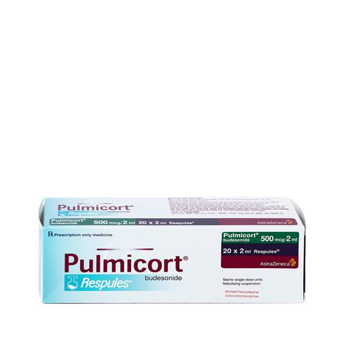 Hỗn dịch khí dung Pulmicort Respules 500mcg/2ml trị hen phế quản (20 ống x 2ml)