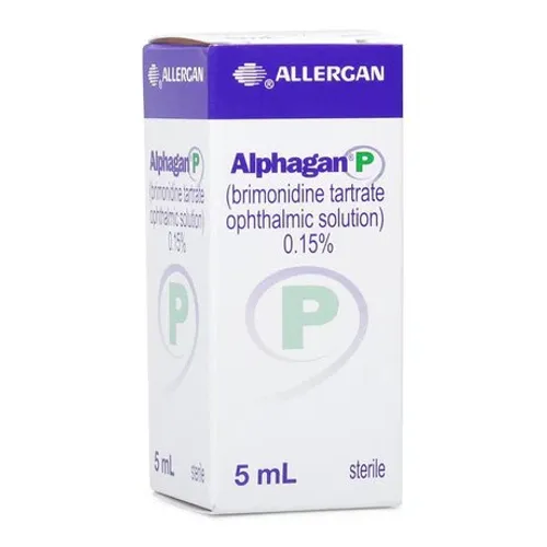 Dung dịch nhỏ mắt Alphagan P 0,15% điều trị tăng nhãn áp (chai 5ml)