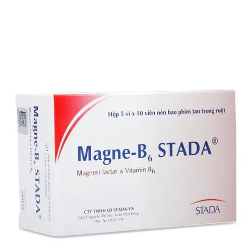 Magne - B6 Stada (Hộp 5 vỉ x 10 viên)