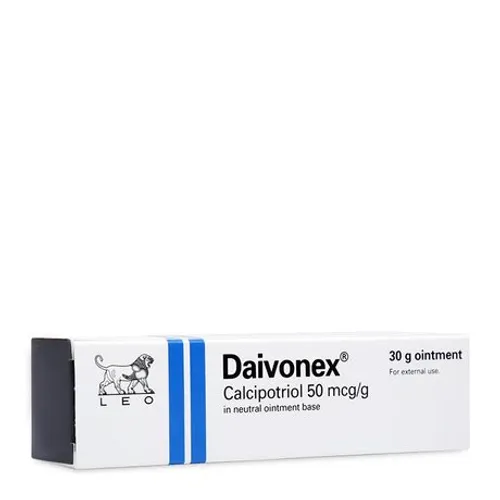 Thuốc dùng ngoài Daivonex Ointment 30g điều trị tại chỗ bệnh vẩy nến mảng (tuýp 30g)
