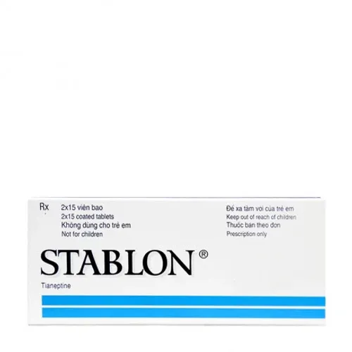 Viên nén Stablon 12.5mg điều trị trạng thái trầm cảm nhẹ, vừa và nặng (2 vỉ x 15 viên)