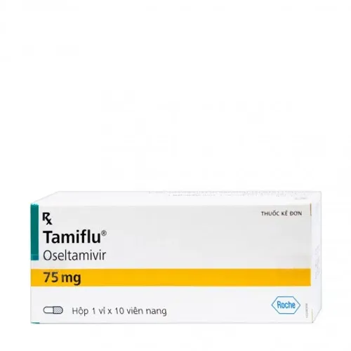 Tamiflu 75mg (Hộp 1 vỉ x 10 viên nang)