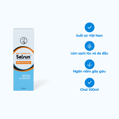 Dầu xả dành cho tóc gàu Selsun Anti-Dandruff Conditioner (100ml)