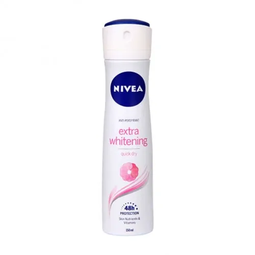 Xịt ngăn mùi Nivea Anti-Perspirant Extra Whitening (150ml)
