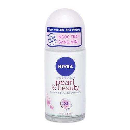 Lăn khử mùi Nivea Anti-Perspirant Pearl & Beauty (50ml)