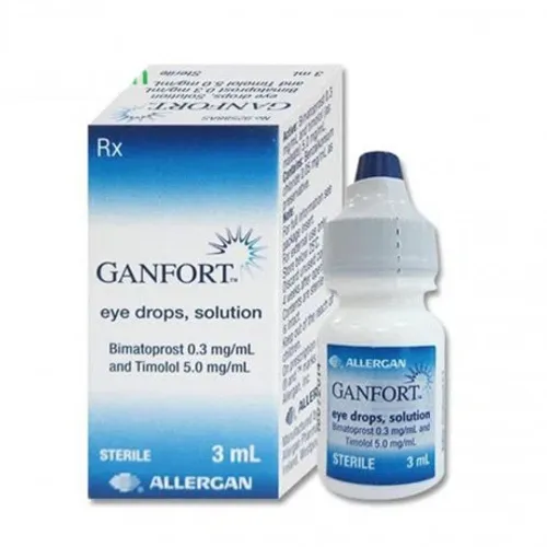 Thuốc nhỏ mắt Ganfort điều trị bệnh Glaucoma (chai 3ml)