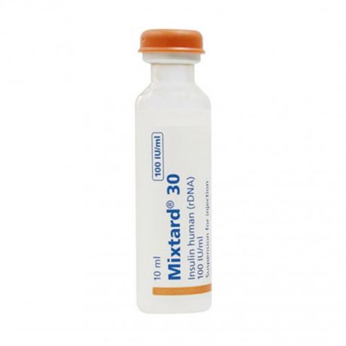 Hỗn dịch tiêm Mixtard 30 100IU/ml insulin trị đái tháo đường 0