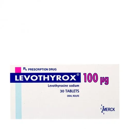 Viên nén Levothyrox 100mg điều trị bướu giáp đơn thuần lành tính (2 vỉ x 15 viên)