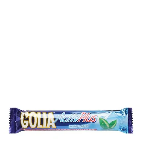 Kẹo nhân Siro thảo dược hương bạc hà Golia ActivePlus (29.5g/thỏi)