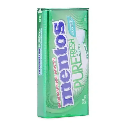 Kẹo ngậm MENTOS không đường hương Spearmint (35g)