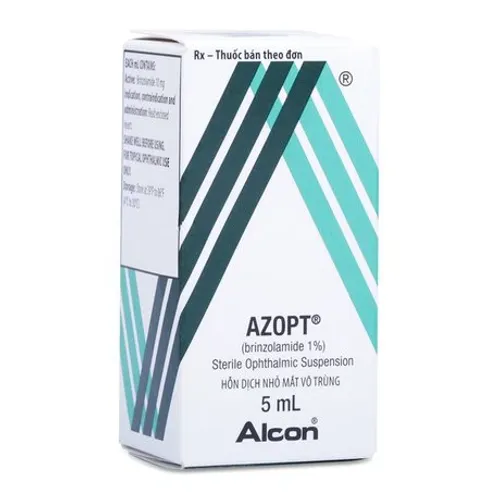 Hỗn dịch nhỏ mắt Azopt 1% điều trị tăng áp lực nội nhãn (chai 5ml)