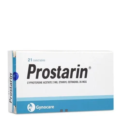 Viên nén Prostarin ngăn chặn một só biểu hiện cường adrogen ở da (1 vỉ x 21 viên)