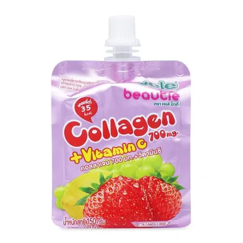 Nước ép trái cây thạch Collagen Jele Beautie 700mg 150g