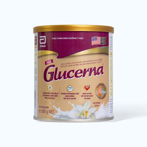 Sữa bột dinh dưỡng cho người đái tháo đường hương Vani Abbott Glucerna (380/400g)