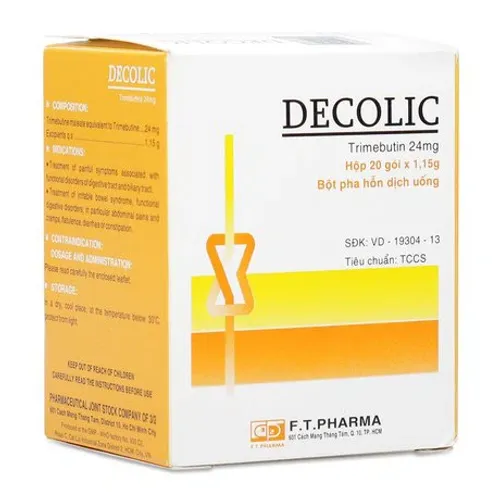 Decolic 24mg (Hộp 20 gói/hộp)