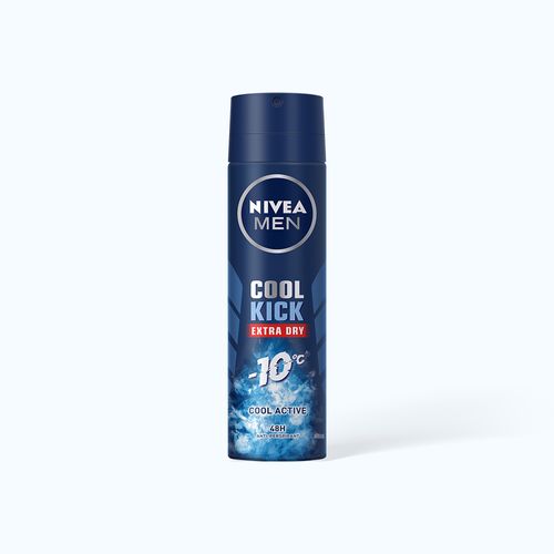 Xịt khử mùi mát lạnh cho nam Nivea Men Cool Kick (150ml)