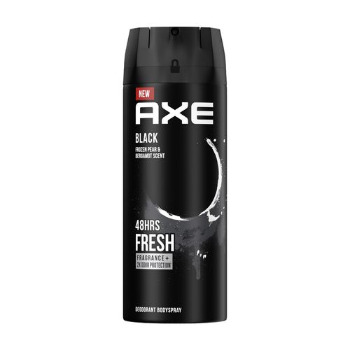Xịt khử mùi toàn thân cho nam Axe Black Deodorant Body Spray (Chai 135ml)
