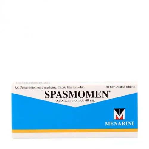Viên nén Spasmomen 40mg trị hội chứng đại tràng kích thích (3 vỉ x 10 viên)