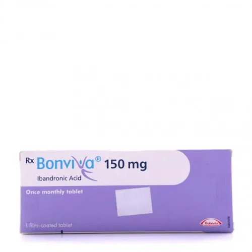 Viên nén bao phim Bonviva 150mg điều trị loãng xương, giảm nguy cơ gãy xương (hộp 1 viên)