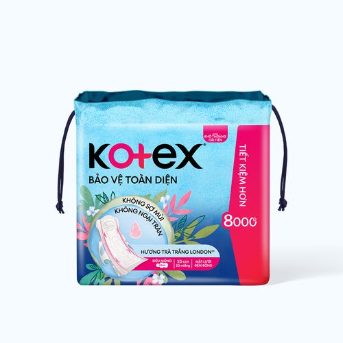 Băng vệ sinh khô thoáng lưới siêu thấm siêu mỏng cánh Kotex Style (Gói 20 miếng)