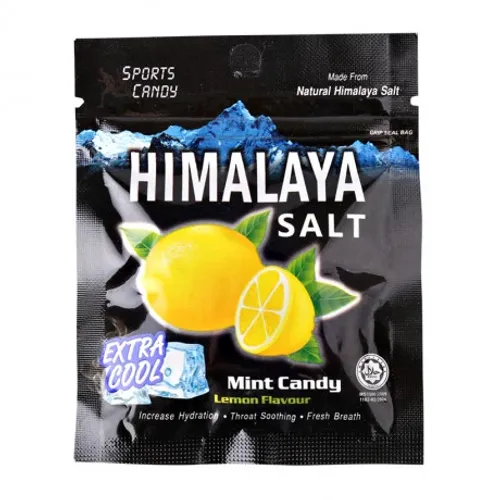 Kẹo ngậm bạc hà hương chanh muối the mát Himalaya Salt Extra Cool (15g)