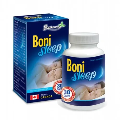 Viên uống Boni Sleep hỗ trợ cải thiện giấc ngủ (Chai 30 viên)