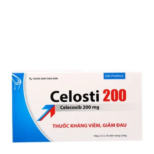 Viên nang Celosti 200mg điều trị viêm và giảm các cơn đau khớp (2 vỉ x 10 viên)