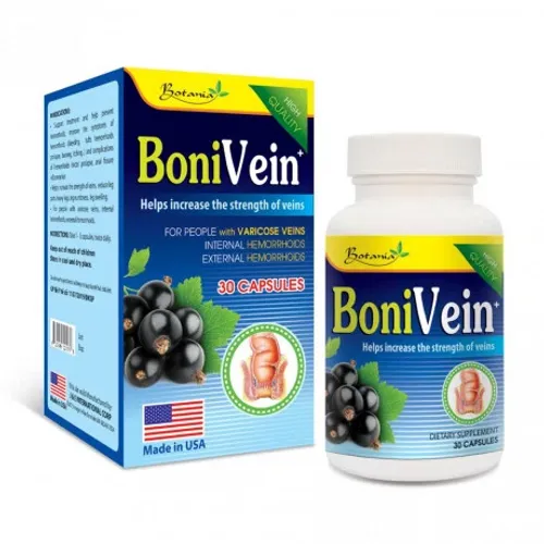 Viên uống Botania BoniVein hỗ trợ tăng sức bền của tĩnh mạch (30 viên)