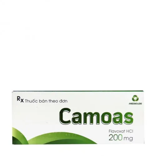 Viên nén Camoas 200mg giảm triệu chứng khó tiểu, tiểu gấp, tiểu đêm (3 vỉ x 10 viên)