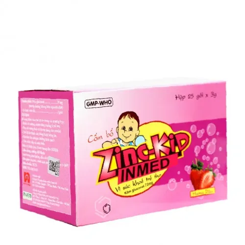 Thuốc cốm ZincKid 70mg bổ sung kẽm vào chế độ ăn, điều trị thiếu kẽm