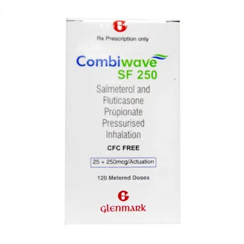 Thuốc hít dạng khí dung Combiwave SF 250 điều trị hen phế quản dài hạn (chai 120 liều)