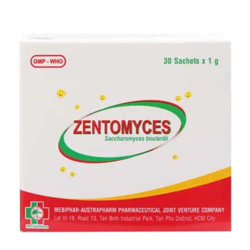 Thuốc bột Zentomyces bổ sung vi khuẩn có lợi, phòng ngừa tiêu chảy (30 gói x 1g)