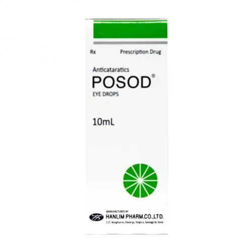 Thuốc nhỏ mắt Posod điều trị đục hoặc xuất huyết pha lê thể do tuổi tác, cận thị (chai 10ml)