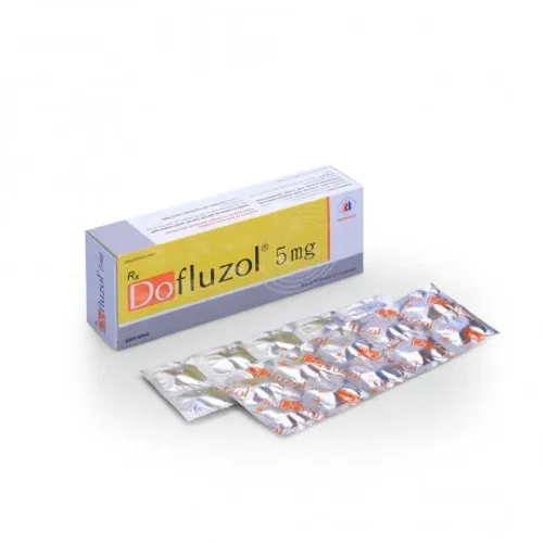 Viên nang Dofluzol 5mg điều trị phòng ngừa cơn đau nữa đầu (10 vỉ x 10 viên)