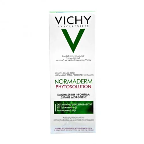 Gel dưỡng ẩm VICHY Normaderm Phytosolution Double-Correction Daily Care dành cho da mụn (Chai 50ml)