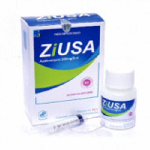Bột pha uống Ziusa 200mg/5ml Tw1 điều trị nhiễm khuẩn đường hô hấp (chai 15ml)